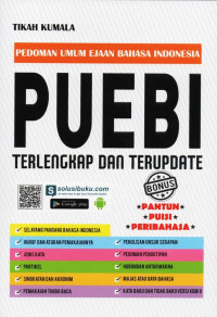 Image of Pedoman Umum Ejaan Bahasa Indonesia PUEBI Terlengkap & Terupdate